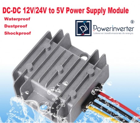 REDUCIDOR 12-24VDC A 5VDC (10A)